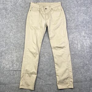 Levis Pants Men's 30X30 Beige 511 Commuter Gusseted Riding Zip Fly Stretch